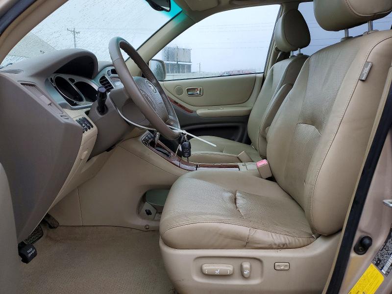 2004 Toyota Highlander VIN JTEEP21A740029243 COPART salvage auction — SIDE, VA - CERT OF TITLE - SALVAGE, sold $425 on 2026-07-24 (photo 7)