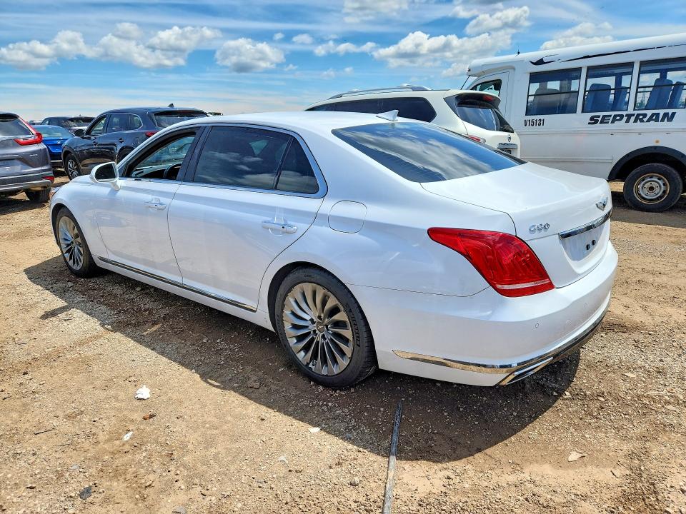 2019 Genesis VIN KMHG54JH9KU052570 COPART salvage auction — WATER/FLOOD, Il - Salvage Cert-Flood, sold $4,400 on 2026-07-28 (photo 2)