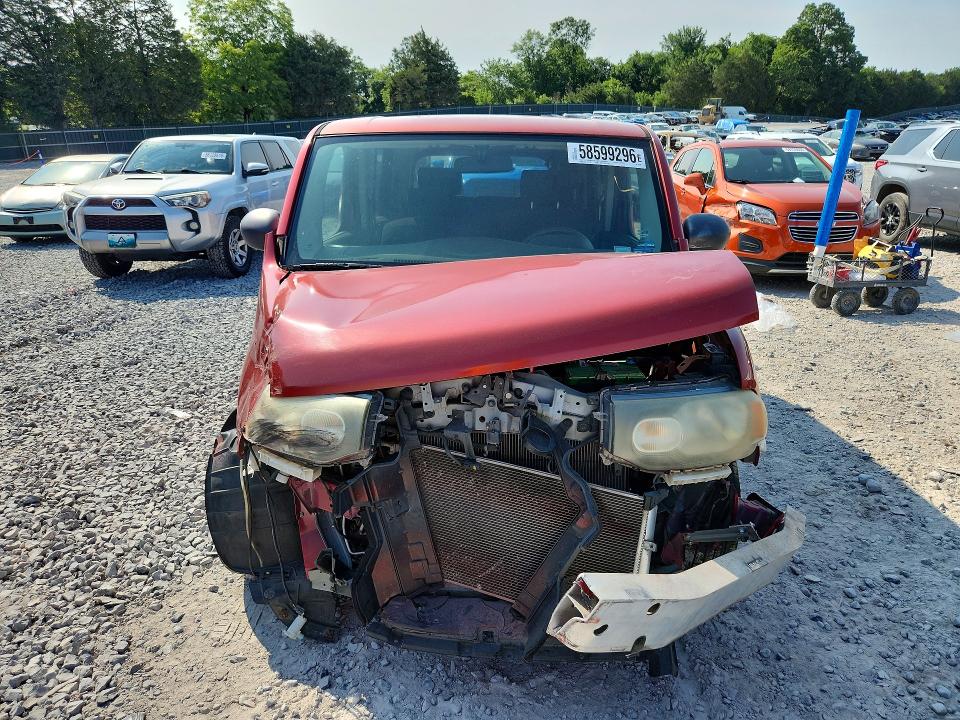 2011 Nissan Cube VIN JN8AZ2KR4BT202900 COPART salvage auction — FRONT END, Tn - Salvage Certificate, sold $525 on 2026-07-16 (photo 5)