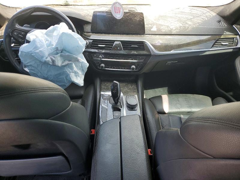 2019 BMW 5er VIN WBAJA5C56KBX88132 COPART salvage auction — FRONT END, Ca - Salvage Certificate, sold $1,900 on 2026-07-13 (photo 8)