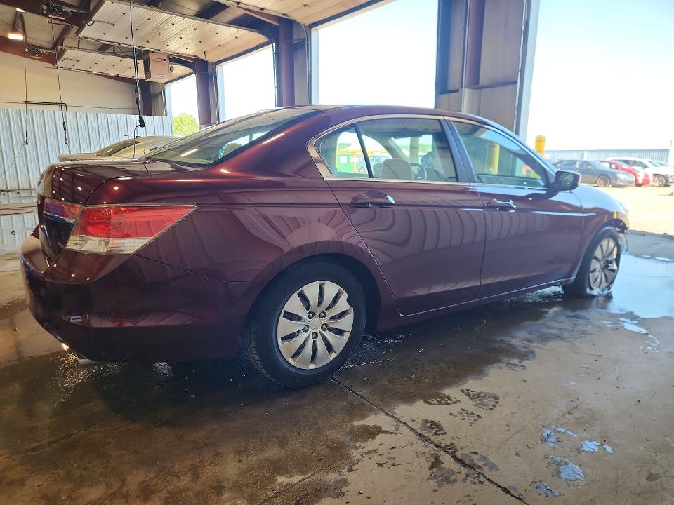 2011 Honda Accord VIN 1HGCP2F30BA004540 COPART salvage auction — FRONT END, Pa - Certificate Of Salvage, sold $675 on 2026-07-10 (photo 3)