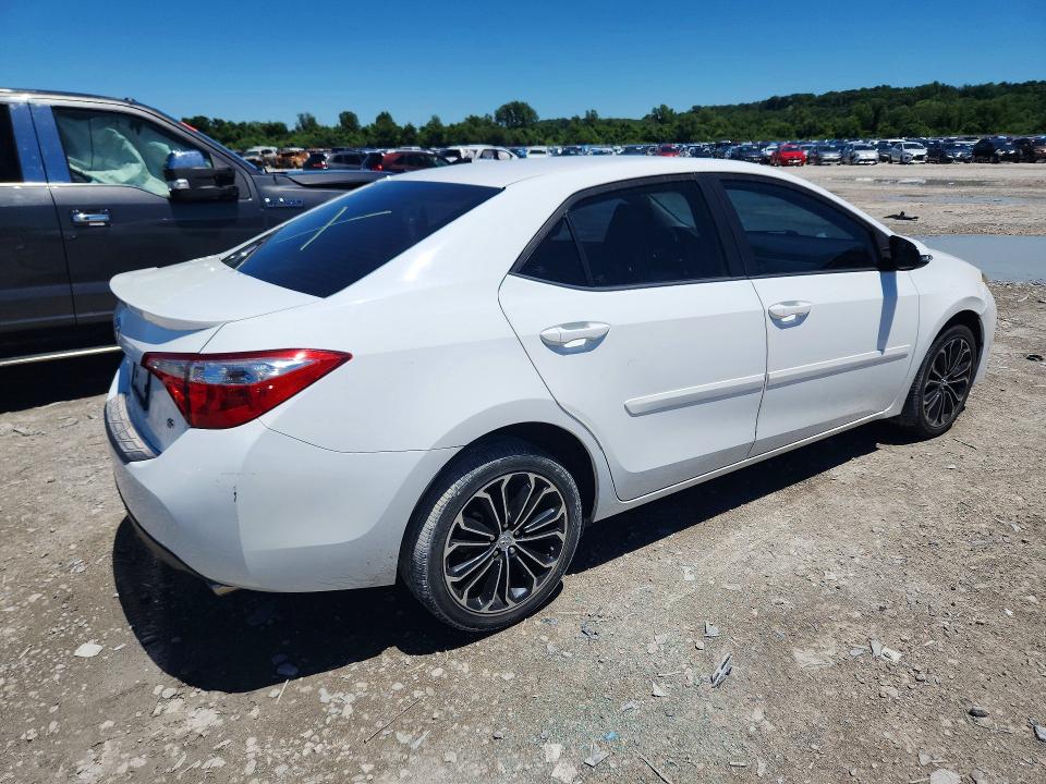 2015 Toyota Corolla VIN 5YFBURHE2FP207702 COPART salvage auction — HAIL, Il - Salvage Certificate, sold $4,450 on 2026-07-13 (photo 3)