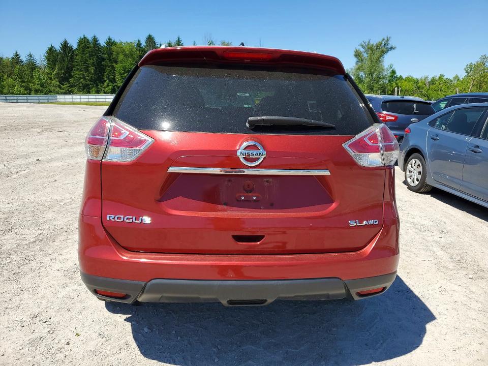 2016 Nissan VIN 5N1AT2MV7GC831013 COPART salvage auction — FRONT END, Ny - Mv-907A Salvage Certificate, sold $1,200 on 2026-07-06 (photo 6)