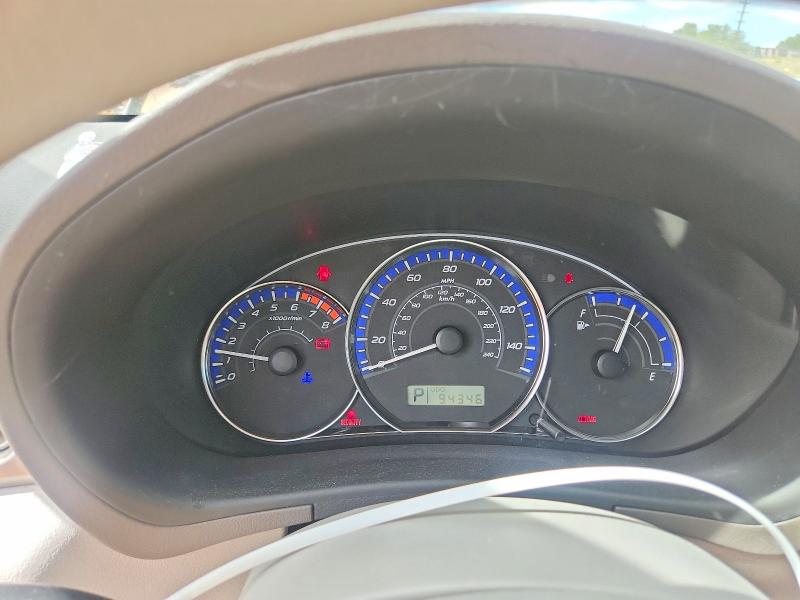 2010 Subaru Forester VIN JF2SH6CCXAH758247 COPART salvage auction — FRONT END, Co - Salvage Title, sold $1,300 on 2026-07-06 (photo 9)