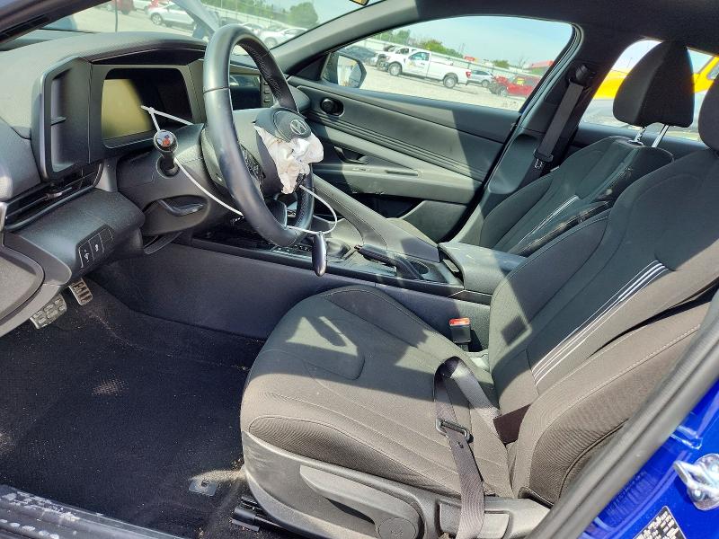 2025 Hyundai Elantra VIN KMHLM4DG3SU056067 COPART salvage auction — FRONT END, Il - Salvage Certificate, sold $4,400 on 2026-07-27 (photo 7)