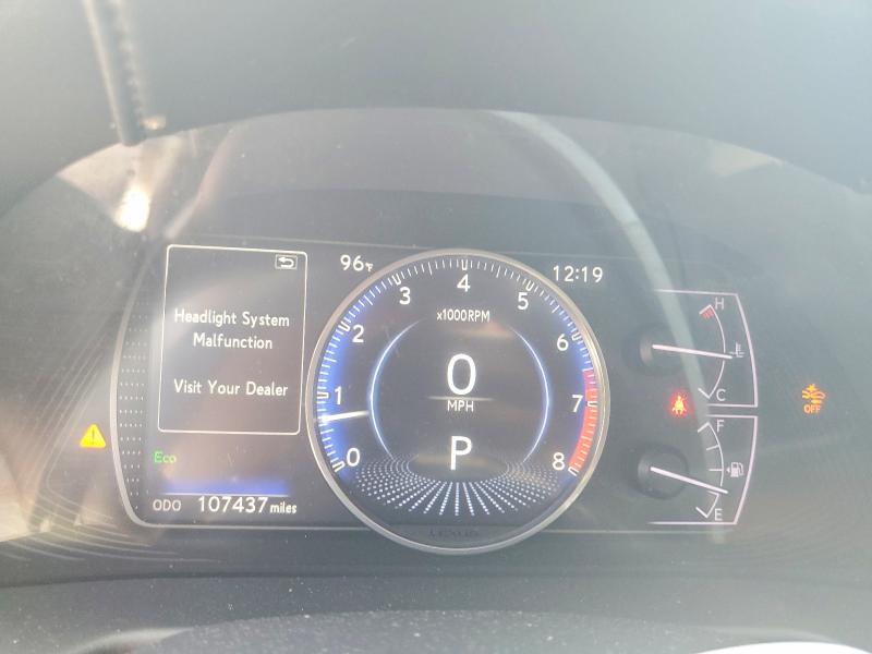 2020 Lexus ES VIN 58ACZ1B19LU055854 COPART salvage auction — FRONT END, Pa - Certificate Of Salvage, sold $7,200 on 2026-07-30 (photo 9)