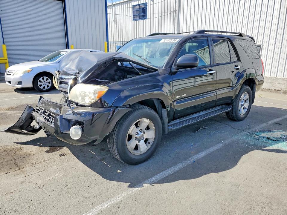 2007 Toyota 4runner VIN JTEBU14R778088886 COPART salvage auction — FRONT END, CA - SALVAGE CERTIFICATE, sold $4,050 on 2026-07-02 (photo 1)