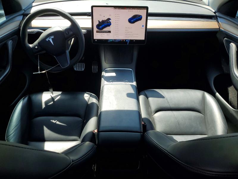 2023 Tesla Model y VIN 7SAYGDEF3PF599185 COPART salvage auction — FRONT END, Ca - Salvage Certificate, sold $7,700 on 2026-07-13 (photo 8)