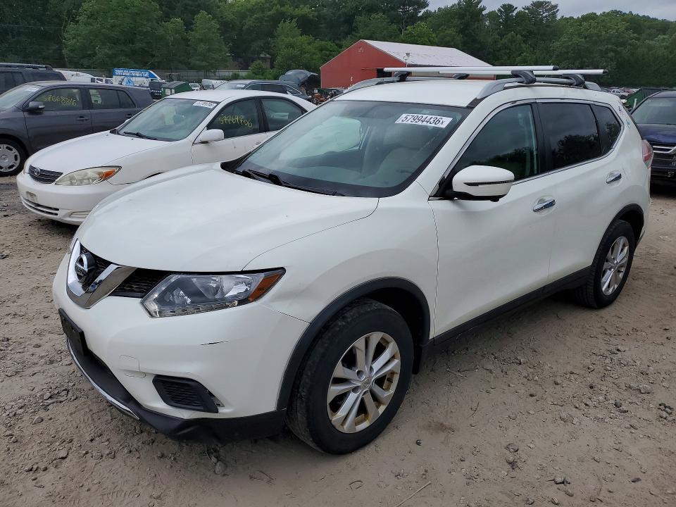 2016 Nissan VIN 5N1AT2MV5GC887421 COPART salvage auction — REAR END, Ma - Cert Of Title-Reconstrctd Coll, sold $1,300 on 2026-07-02 (photo 1)