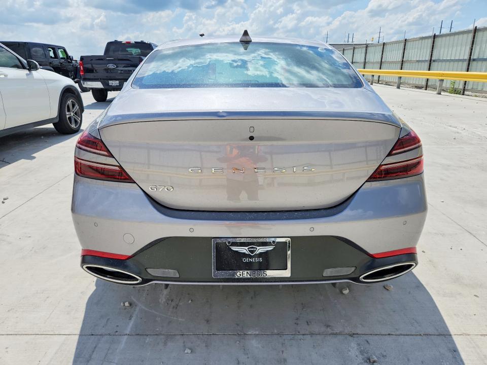 2025 Genesis VIN KMTG34SCXSU158962 COPART salvage auction — HAIL, Tx - Certificate Of Title, sold $19,500 on 2026-07-28 (photo 6)
