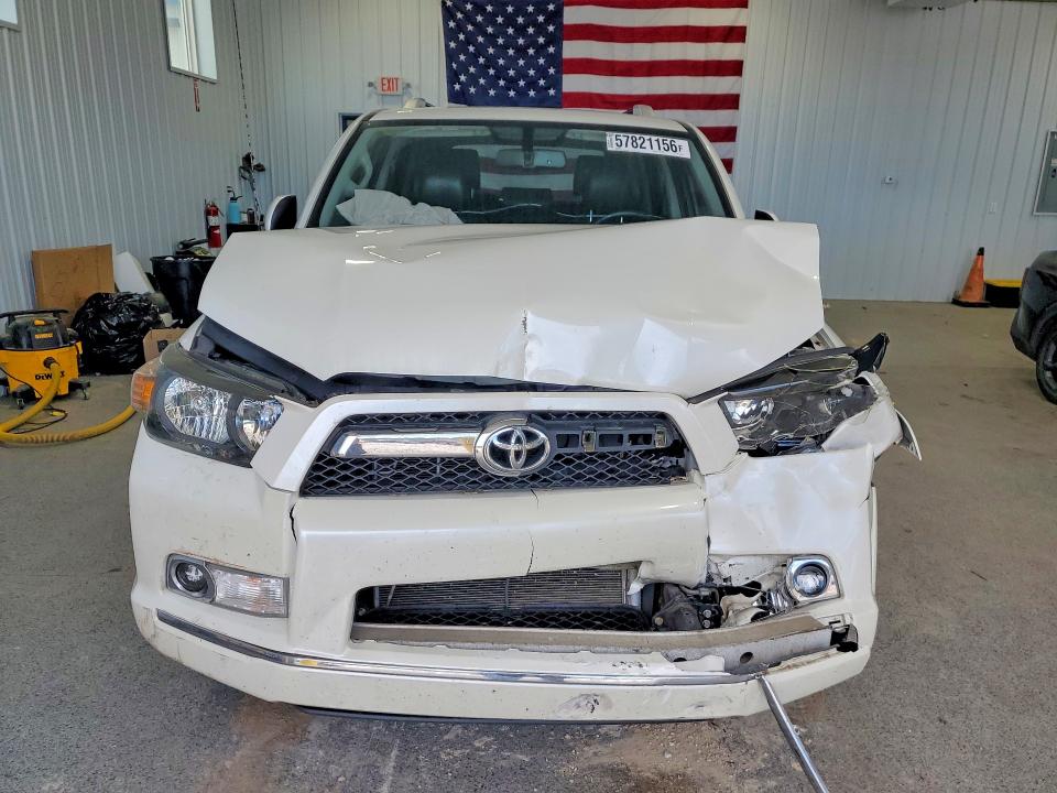 2013 Toyota 4runner VIN JTEBU5JR6D5137276 COPART salvage auction — FRONT END, Oh - Cert Of Title-Salvage, sold $9,000 on 2026-07-17 (photo 5)