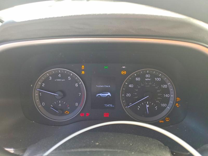2019 Hyundai VIN KM8J3CA4XKU034033 COPART salvage auction — FRONT END, Ut - Salvage Certificate, sold $2,700 on 2026-07-27 (photo 9)