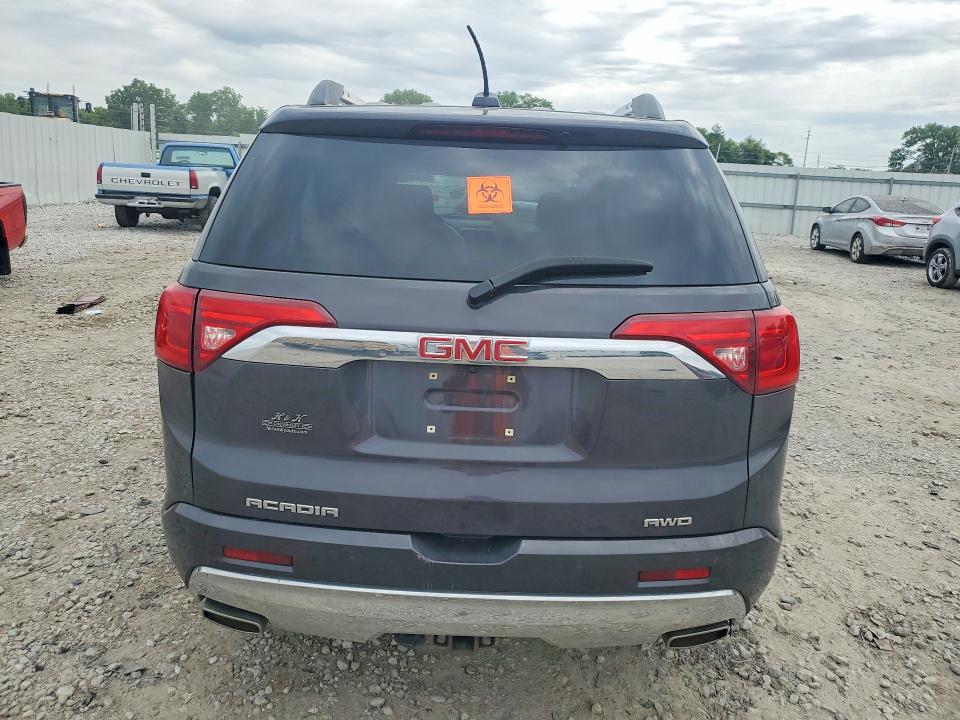 2018 Gmc Acadia VIN 1GKKNXLS2JZ181684 COPART salvage auction — FRONT END, OH - CERT OF TITLE-SALVAGE, sold $675 on 2026-07-02 (photo 6)