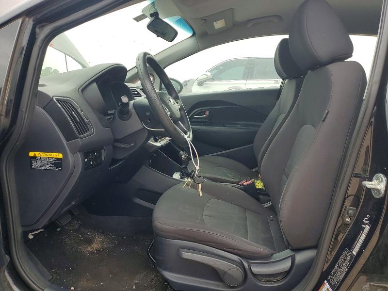 2017 Kia Rio VIN KNADM4A34H6012549 COPART salvage auction — FRONT END, Mt - Certificate Of Title, sold $650 on 2026-07-08 (photo 7)