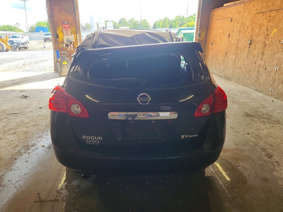 2012 Nissan Rogue VIN JN8AS5MVXCW358147 COPART salvage auction — REAR END, Pa - Certificate Of Salvage, sold $400 on 2026-07-16 (photo 6)