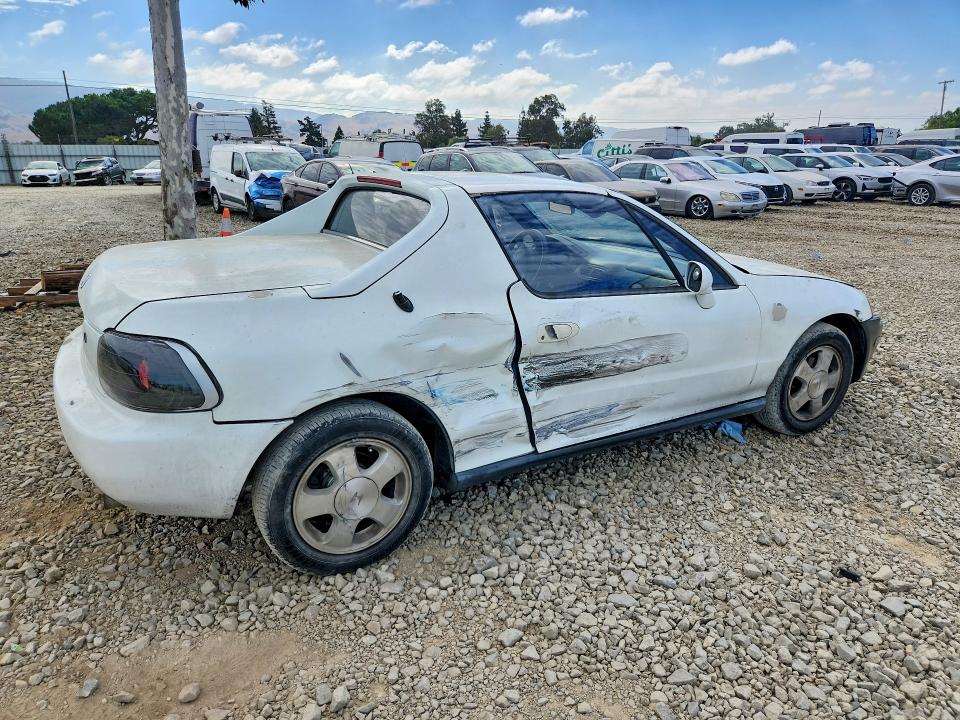 1994 Honda Civic VIN JHMEH6260RS001362 COPART salvage auction — SIDE, Ca - Salvage Certificate, sold $500 on 2026-07-07 (photo 3)