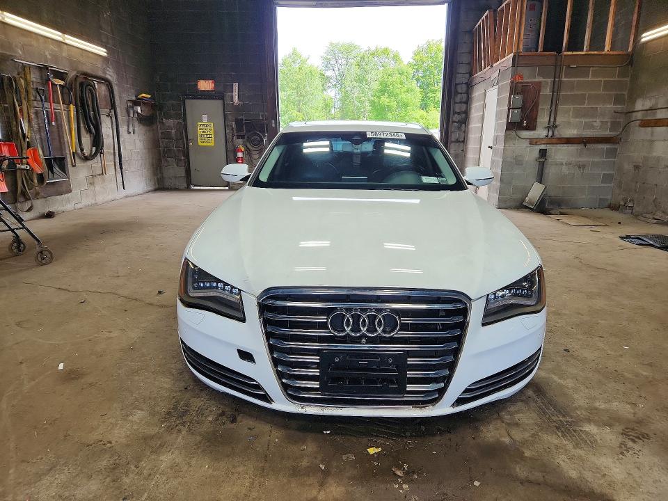 2013 Audi A8 VIN WAURGAFD2DN016452 COPART salvage auction — MECHANICAL, NY - CERTIFICATE OF TITLE, sold $375 on 2026-07-27 (photo 5)