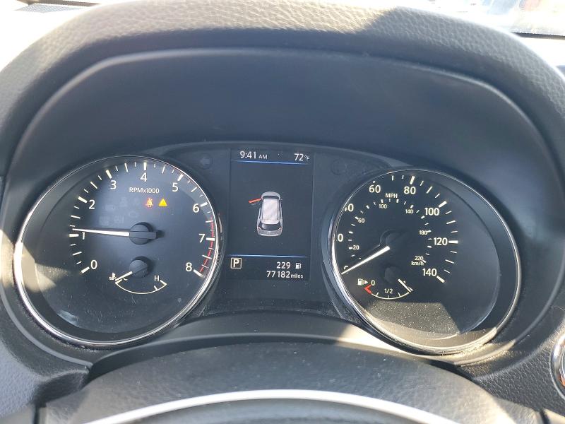 2020 Nissan VIN KNMAT2MVXLP504385 COPART salvage auction — FRONT END, NJ - CERT OF TITLE-SALVAGE, sold $2,500 on 2026-07-17 (photo 9)