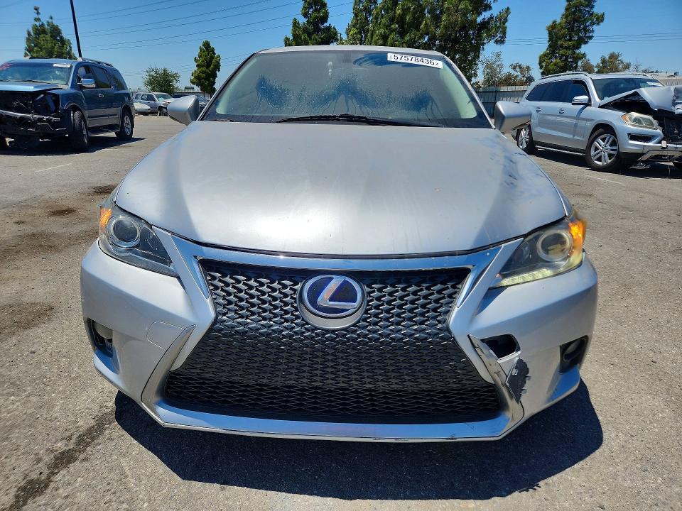 2016 Lexus Ct VIN JTHKD5BH2G2271393 COPART salvage auction — SIDE, Ca - Salvage Certificate, sold $2,300 on 2026-07-21 (photo 5)