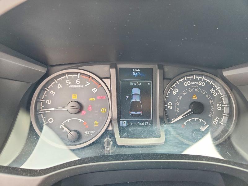 2018 Toyota Tacoma VIN 3TMCZ5AN8JM144498 COPART salvage auction — FRONT END, Mi - Certificate Of Title, sold $9,700 on 2026-07-30 (photo 9)