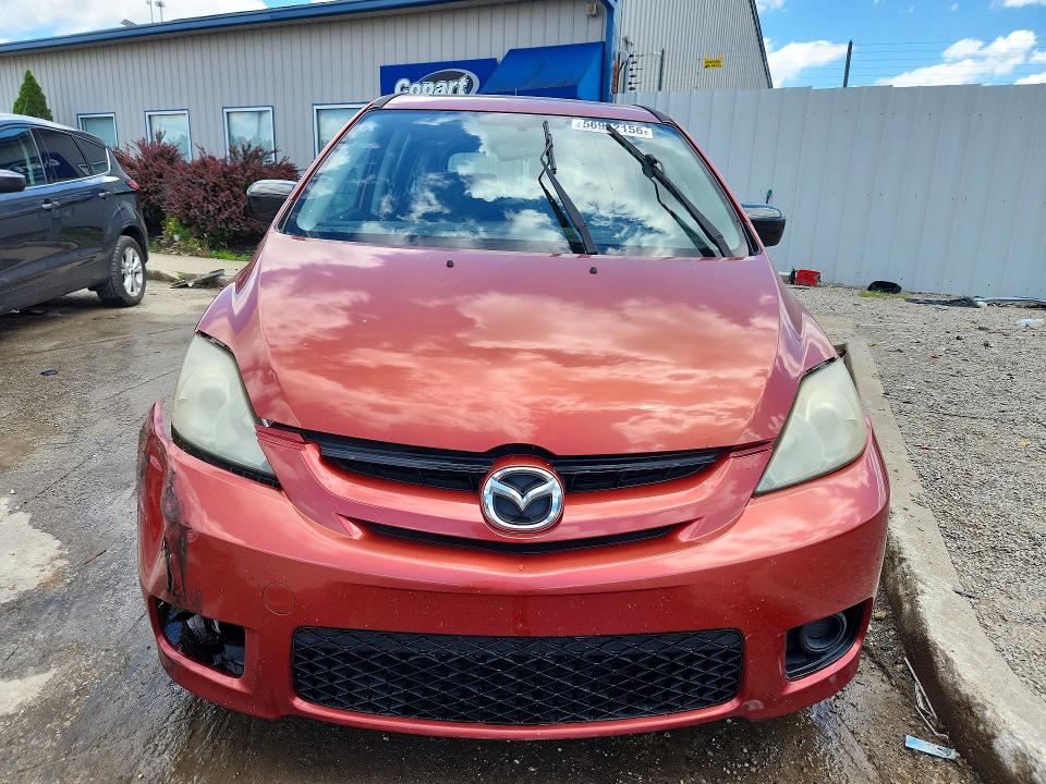 2006 Mazda 5 VIN JM1CR293860122710 COPART salvage auction — FRONT END, Ky - Bill Of Sale/Part Only/No Titl, sold $300 on 2026-07-16 (photo 5)