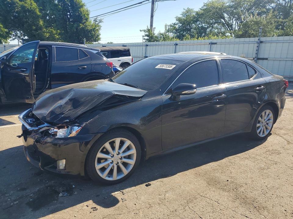 2010 Lexus Is 250 VIN JTHCF5C24A5038727 COPART salvage auction — FRONT END, OH - CERT OF TITLE-SALVAGE, sold $450 on 2026-07-17 (photo 1)