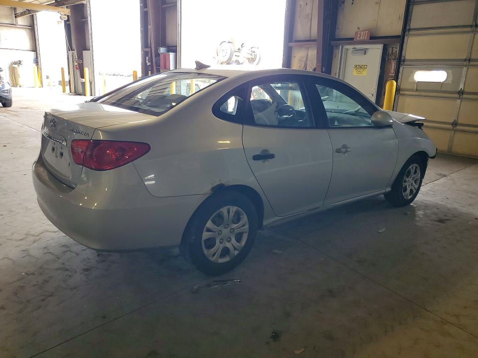2010 Hyundai Elantra VIN KMHDU4AD5AU078875 COPART salvage auction — FRONT END, Il - Salvage Certificate, sold $375 on 2026-07-15 (photo 3)