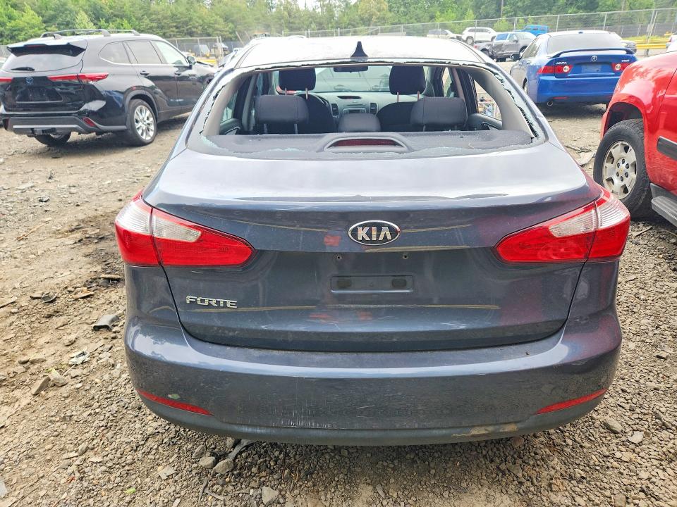 2016 Kia VIN KNAFK4A61G5440558 COPART salvage auction — FRONT END, Md - Cert Of Salvage > 75% Damage, sold $1,300 on 2026-07-28 (photo 6)