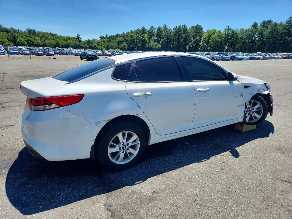 2016 Kia Optima VIN KNAGT4L37G5076926 COPART salvage auction — FRONT END, Salvage Title, sold $550 on 2026-07-14 (photo 3)