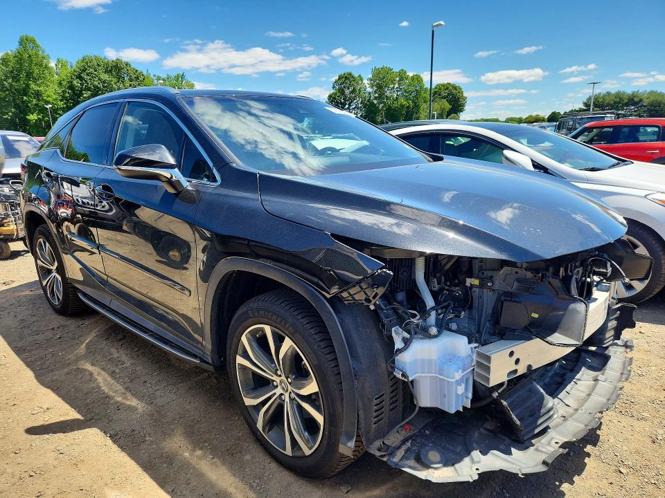 2019 Lexus Rx VIN 2T2BZMCA5KC185497 COPART salvage auction — FRONT END, CT - CERT OF TITLE-SALVAGE, sold $10,700 on 2026-07-02 (photo 4)