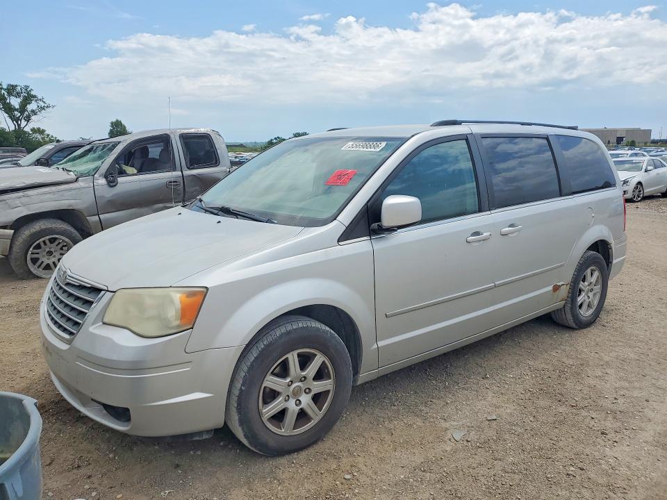 2010 Chrysler Town & country VIN 2A4RR5D19AR309187 COPART salvage auction — FRONT END, Ia - Cert Of Title-Salvage Title, sold $80 on 2026-07-31 (photo 1)