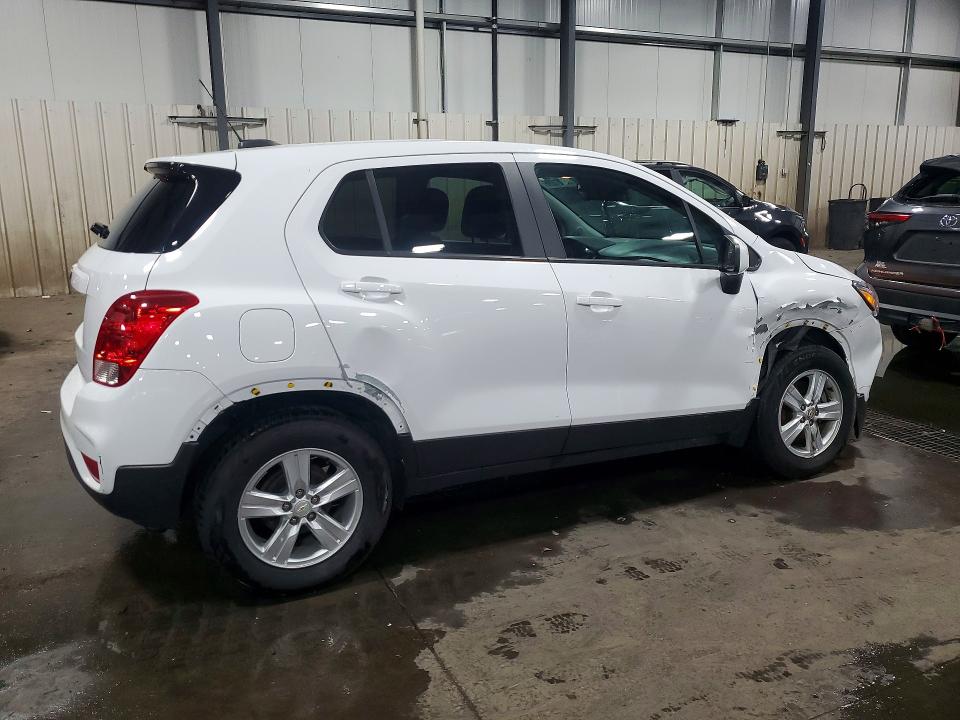 2020 Chevrolet Trax VIN KL7CJKSB6LB329053 COPART salvage auction — FRONT END, Mn - Cert Of Title-Salvage, sold $2,550 on 2026-07-14 (photo 3)
