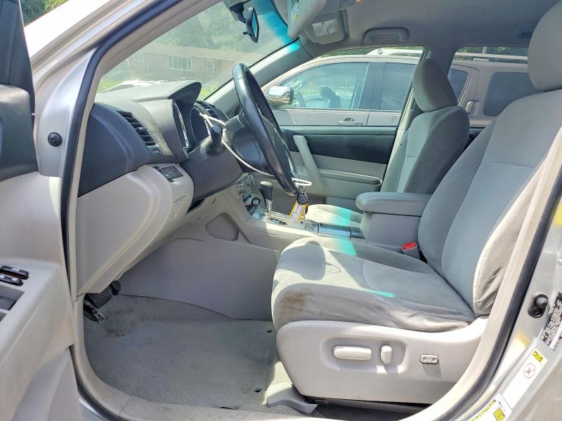 2010 Toyota Highlander VIN 5TDBK3EH6AS019329 COPART salvage auction — FRONT END, Md - Cert Of Salvage > 75% Damage, sold $1,950 on 2026-07-07 (photo 7)
