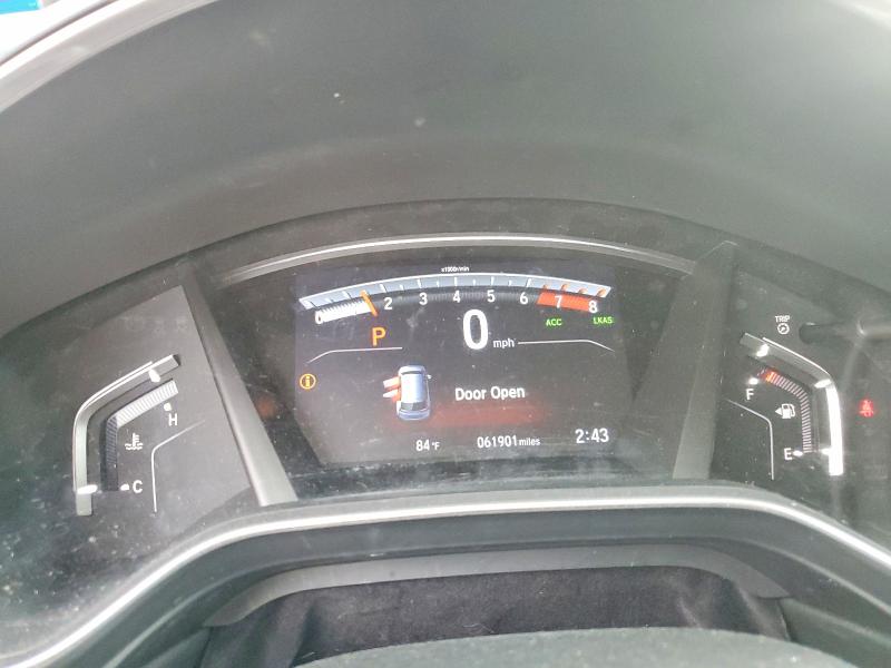 2018 Honda Cr-v VIN 7FARW1H93JE053667 COPART salvage auction — FRONT END, TX - SALVAGE VEHICLE TITLE (P), sold $8,100 on 2026-07-31 (photo 9)