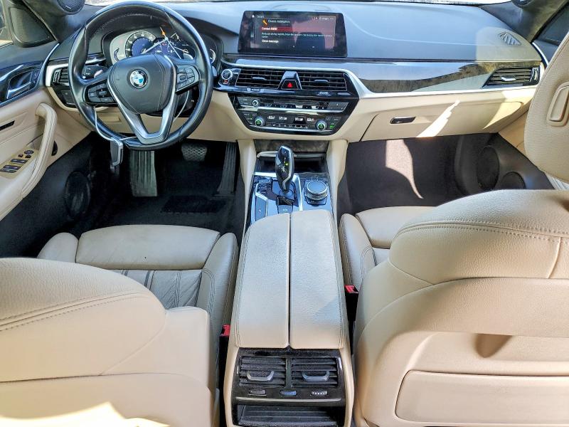 2017 BMW 5er VIN WBAJE5C32HG917112 COPART salvage auction — REAR END, Ca - Salvage Certificate, sold $9,000 on 2026-07-24 (photo 8)