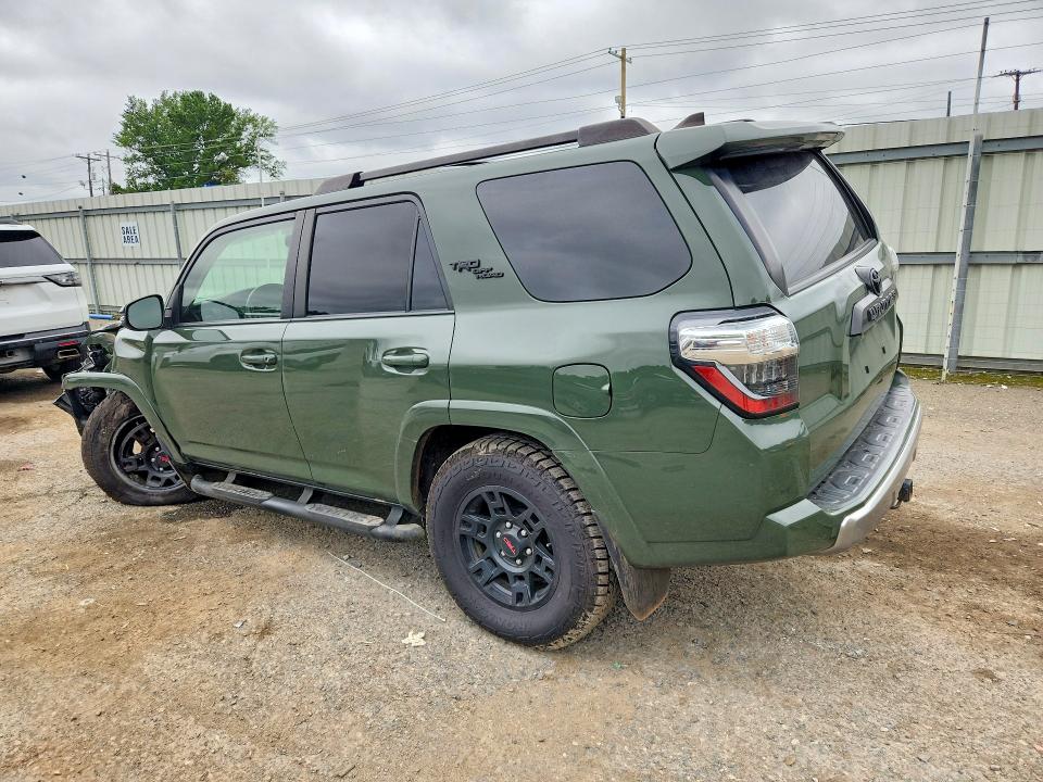 2022 Toyota 4runner VIN JTERU5JR5N5982376 COPART salvage auction — FRONT END, LA - CERT OF TITLE-SALVAGE, sold $6,000 on 2026-07-30 (photo 2)