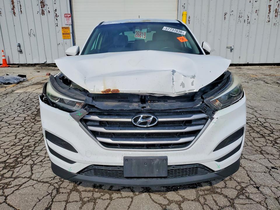 2017 Hyundai VIN KM8J23A41HU408671 COPART salvage auction — FRONT END, Il - Salvage Certificate, sold $2,250 on 2026-07-29 (photo 5)
