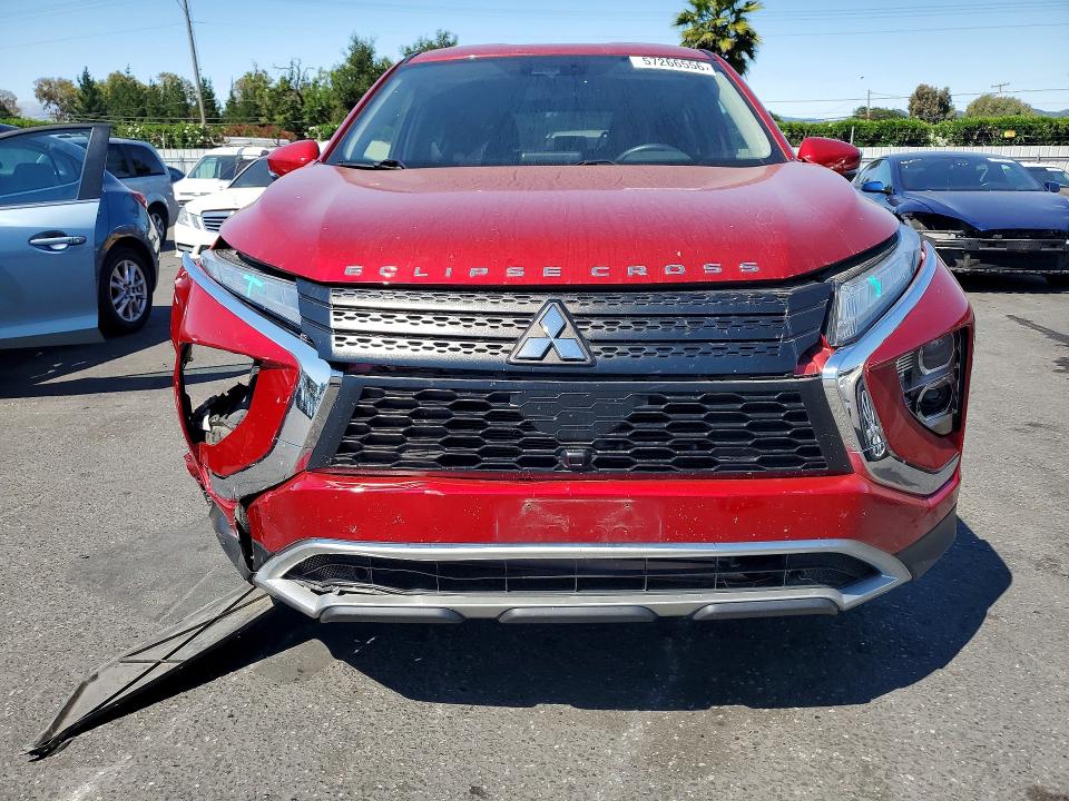 2022 Mitsubishi VIN JA4ASWAA3NZ001813 COPART salvage auction — FRONT END, Ca - Salvage Certificate, sold $3,650 on 2026-07-21 (photo 5)