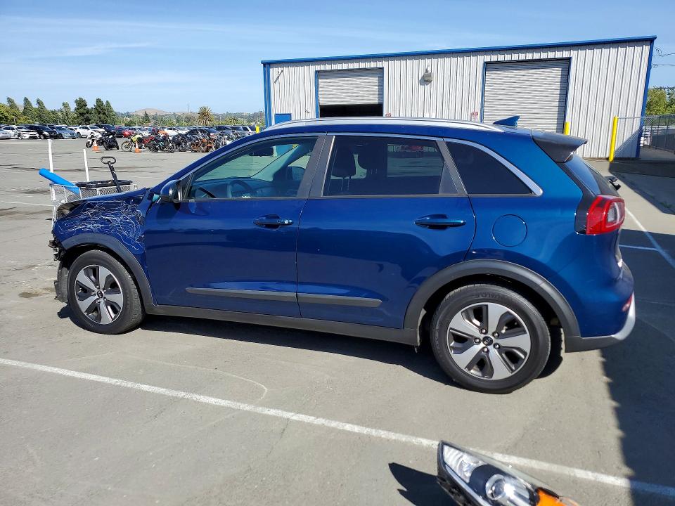 2018 Kia Niro VIN KNDCB3LC9J5138476 COPART salvage auction — FRONT END, Ca - Salvage Certificate, sold $2,050 on 2026-07-06 (photo 2)
