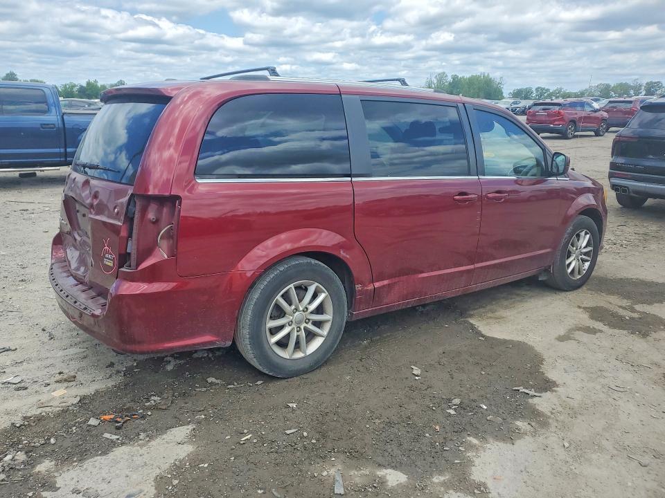 2018 Dodge Caravan VIN 2C4RDGCG0JR297307 COPART salvage auction — REAR END, Salvage Title, sold $800 on 2026-07-29 (photo 3)