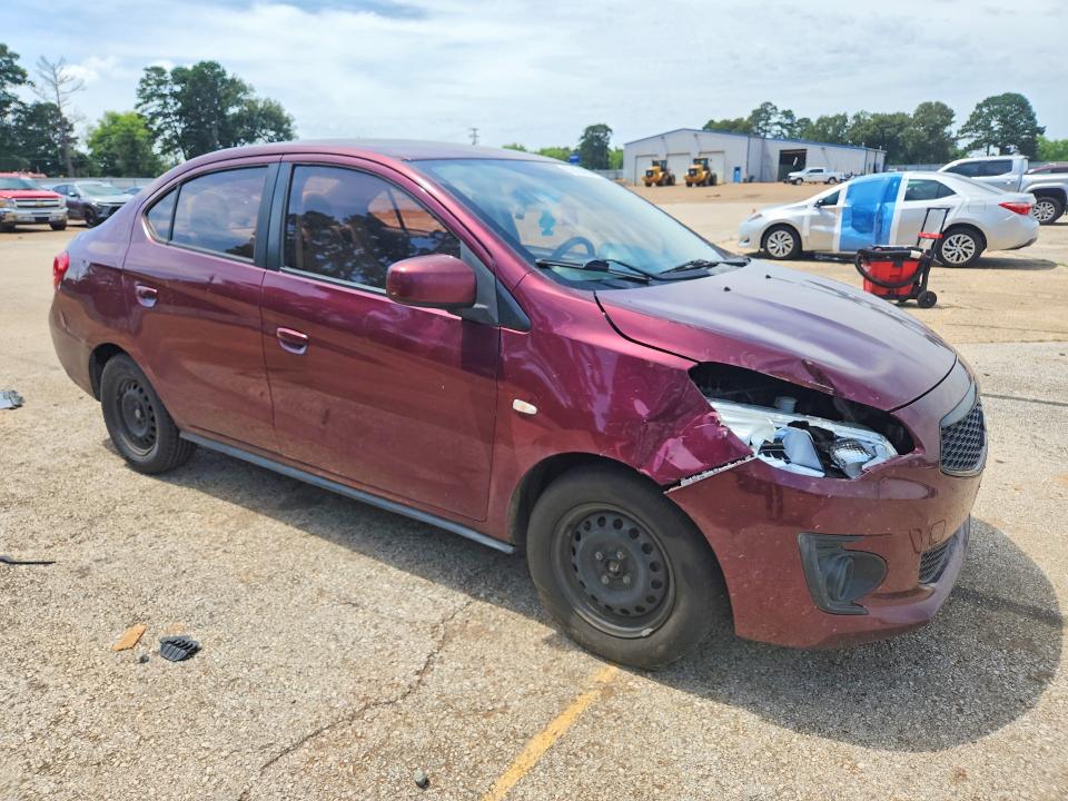 2020 Mitsubishi VIN ML32F3FJ5LHF03432 COPART salvage auction — FRONT END, Tx - Salvage Vehicle Title, sold $1,800 on 2026-07-06 (photo 4)