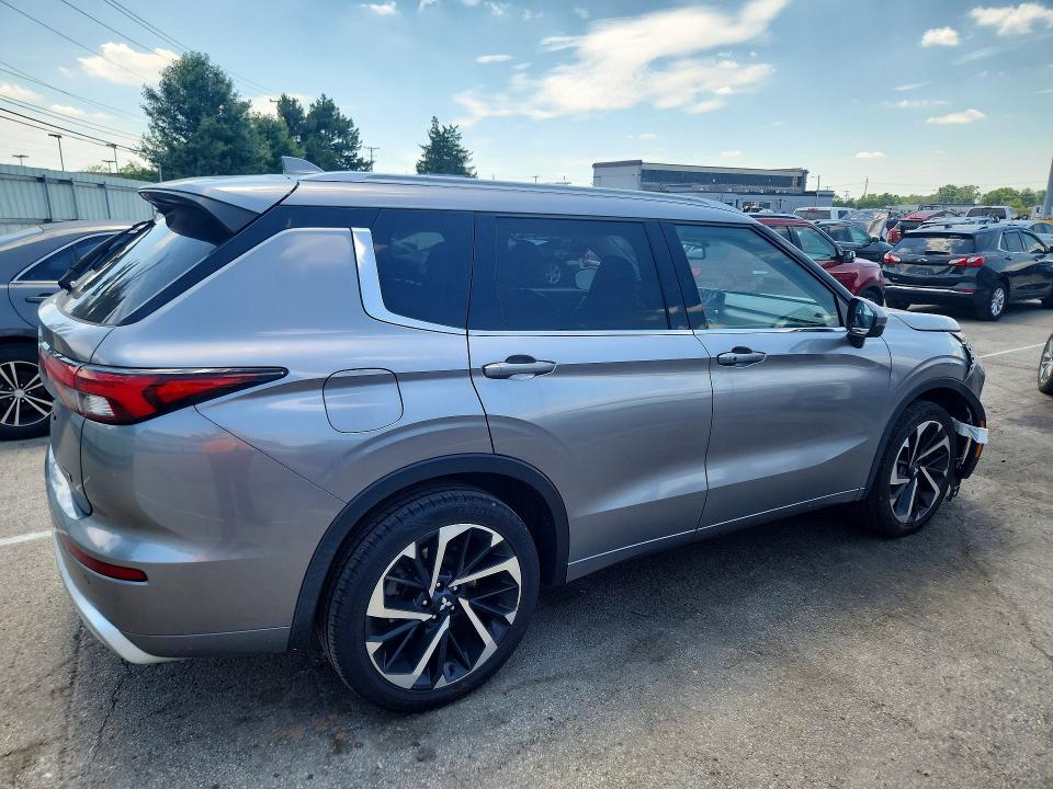 2022 Mitsubishi Outlander VIN JA4J3VA81NZ061349 COPART salvage auction — FRONT END, Oh - Cert Of Title-Salvage, sold $7,500 on 2026-07-06 (photo 3)