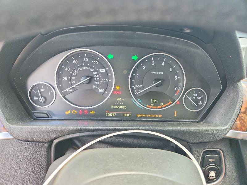 2014 BMW 3er VIN WBA3B5C59EP540924 COPART salvage auction — FRONT END, Mt - Certificate Of Title, sold $325 on 2026-07-28 (photo 9)