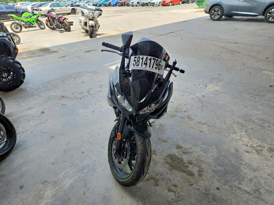 2025 Kawasaki VIN ML5EXER11SDAG6572 COPART salvage auction — SIDE, Va - Cert Of Title - Salvage, sold $2,150 on 2026-07-22 (photo 2)