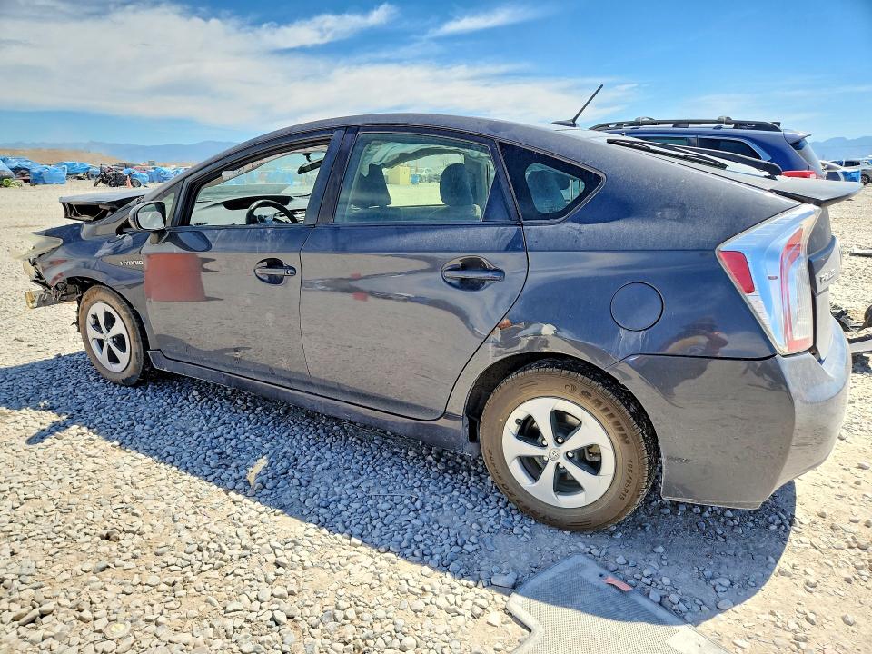 2013 Toyota Prius VIN JTDKN3DU4D1669557 COPART salvage auction — FRONT END, Ut - Salvage Certificate, sold $200 on 2026-07-10 (photo 2)