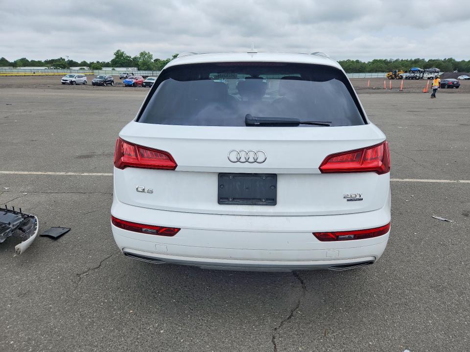 2018 Audi VIN WA1ANAFY6J2156942 COPART salvage auction — FRONT END, NY - MV-907A SALVAGE CERTIFICATE, sold $5,100 on 2026-07-27 (photo 6)
