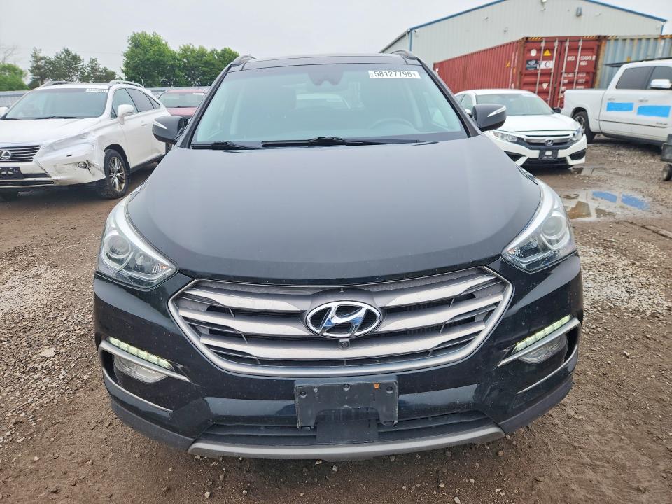 2017 Hyundai Santa fe VIN 5XYZUDLA8HG467924 COPART salvage auction — MECHANICAL, Salvage Title, sold $550 on 2026-07-21 (photo 5)