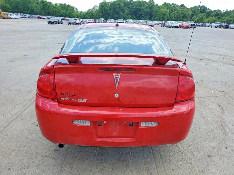 2009 Pontiac G5 VIN 1G2AS18H897190203 COPART salvage auction — FRONT END, Pa - Certificate Of Salvage, sold $450 on 2026-07-09 (photo 6)
