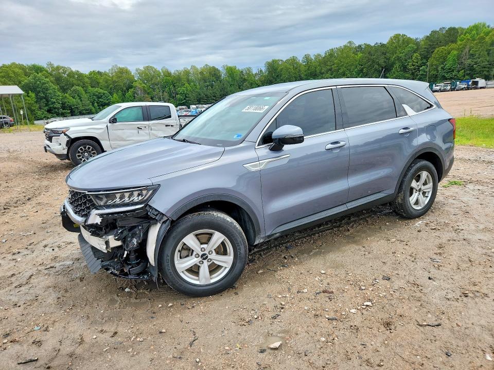 2023 Kia Sorento VIN 5XYRGDLC8PG168750 COPART salvage auction — FRONT END, Va - Cert Of Title - Salvage, sold $1,100 on 2026-07-27 (photo 1)