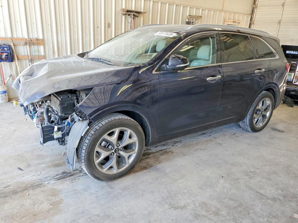 2020 Kia Sorento VIN 5XYPK4A54LG696421 COPART salvage auction — FRONT END, Tx - Salvage Vehicle Title, sold $1,100 on 2026-07-24 (photo 1)